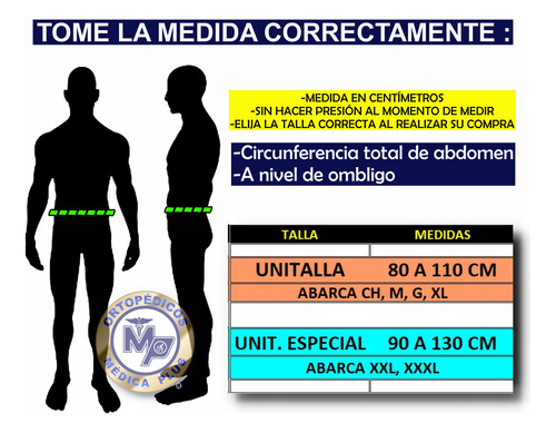 Faja 30 Con Almohadilla Cm Hernia Umbilical Ombligo
