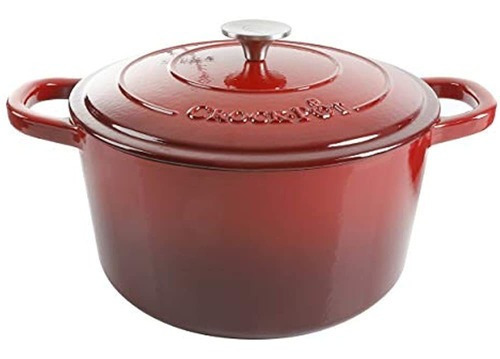 Olla De Coccion Artesanal 7qt Ronda Holandes Horno, Rojo