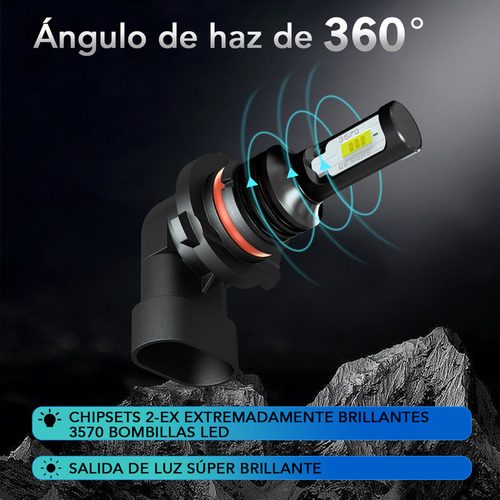 Para S10 1998-2003 6000k Faros Delanteros De Luz Alta/baja