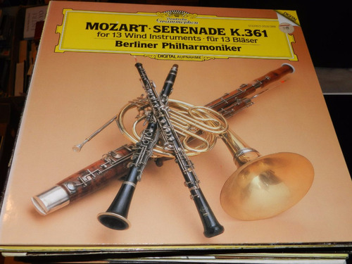 Vinilo 0527 - Mozart -  Serenade K.361 Filarmonica De Berlin
