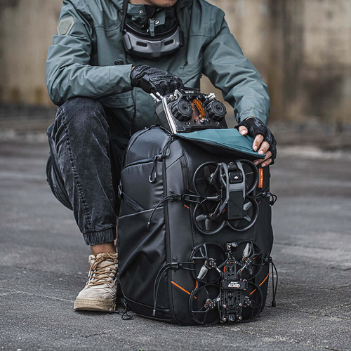 Mochila Drone Fpv Pgytech Onemo 30l Cor Preta (space Black)