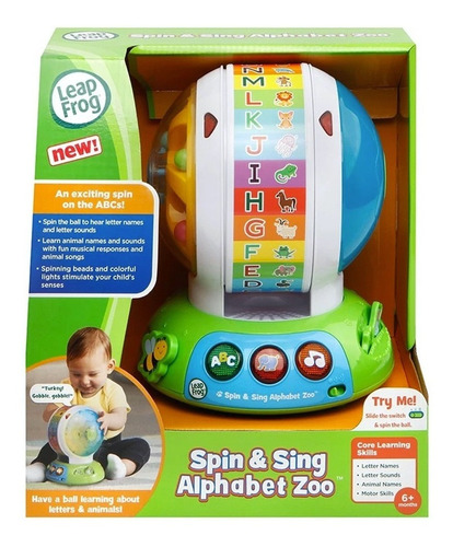 Juego Didáctico Alfabeto De Animales Leapfrog 6+ Ub