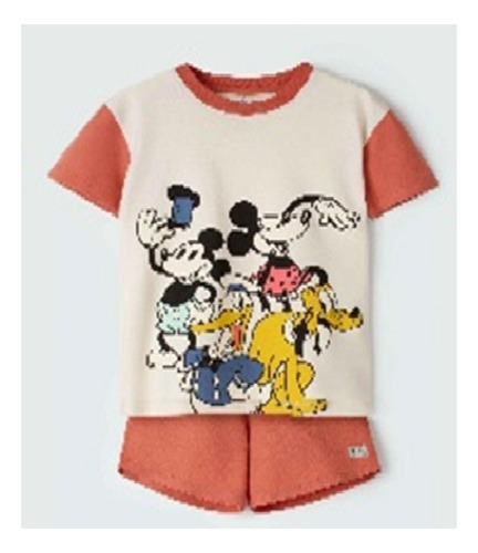 Pijama Infantil Hering & Disney Mickey E Amigos