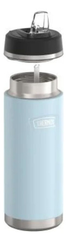 Botella De Agua Acero Inoxidable Icon 1.2lt Thermos Azul
