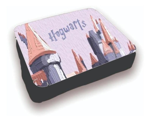 Almofada Bandeja Notebook Laptop Personalizado Hogwarts Roxo