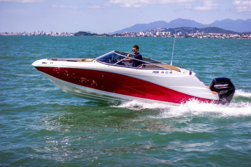 Imagem 5 de 11 de Lancha Fs 205 - Direto De Fábrica - Motor Mercury 100 Hp 4t