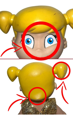 Antiga Boneca Xuxinha Xuxa Original Cotiplás / Ano 2012 (Usado)