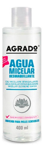 Agua Micelar Desmaquillante - Agrado 400ml