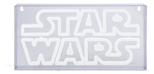 Paladone Star Wars Led Neon Logo Light Sign - Wall Mounta...