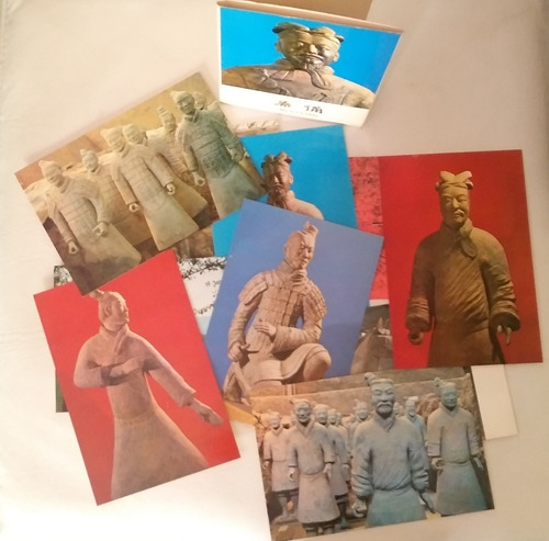 Lote De 9 Tarjetas Postales China - Qinyong