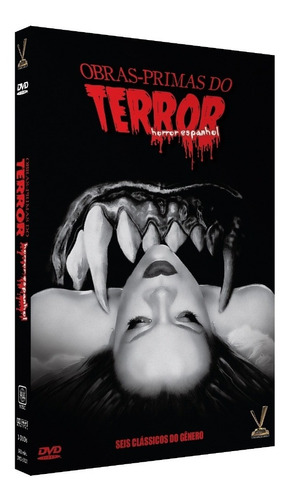 Obras Primas Do Terror Horror Espanhol 6 Filmes Cards Lacrad