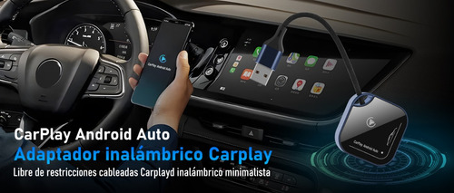 Carplay Inalambrico Adaptador 2 En 1 Carplay Y Android Auto