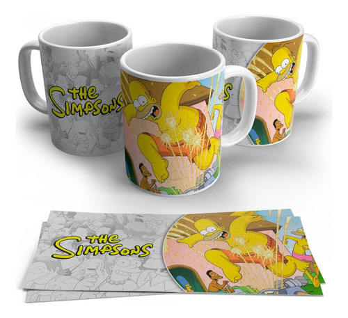 Taza Ceramica Los Simpsons #5 Varios Modelos