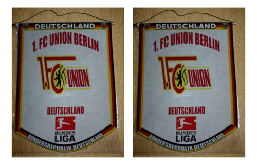 Banderin Grande 40cm Alemania 1. Fc Union Berlin