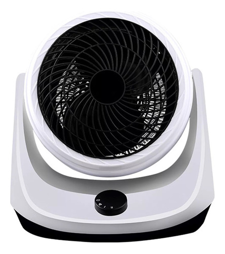 Mini Calefactor Ventilador Termo Ventilador Rota 90° 2000w Color Blanco