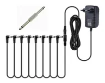 Comprar Cable Pulpo C\u002Ffuente De Poder 8 Pedales+conector Fx.