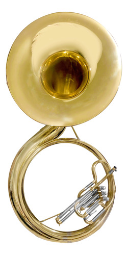 Tuba Sousafon Silvertone Laqueada Slss001 Ssh-100l