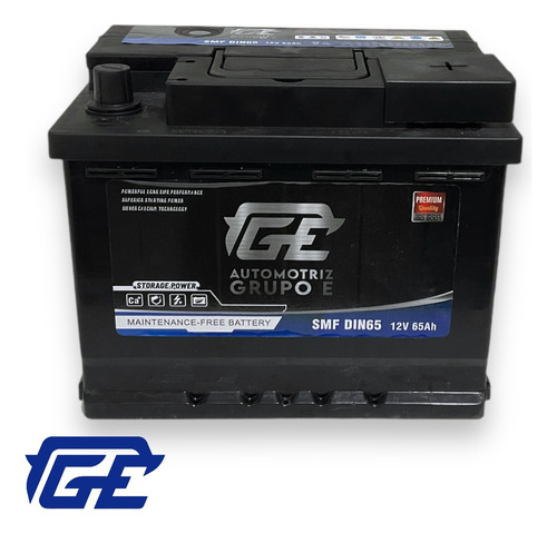 Batería Grupo E Premium 12v 65ah Modelo Smf Din65