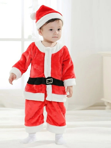 roupinha de papai noel para bebe