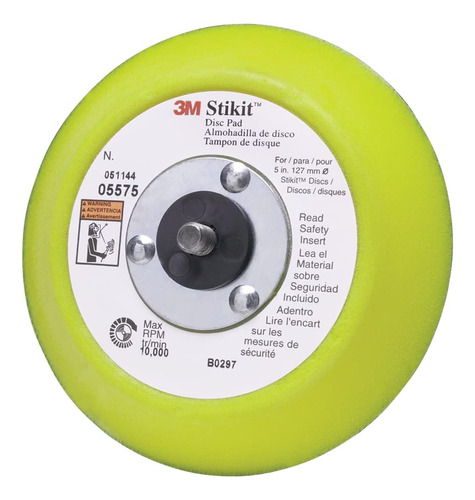 3m 05575 Automotriz Stikit Disco Almohadilla 1/ea De 5 Pulga