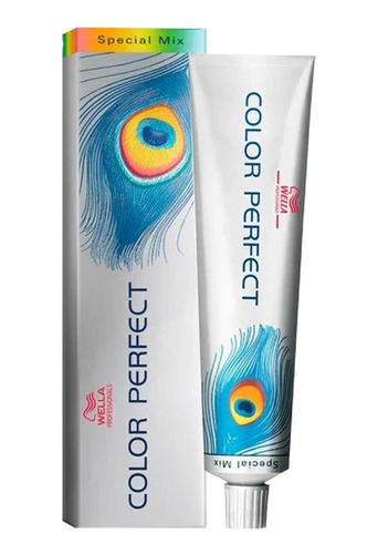 Wella-tintura Color Perfect Mix 0/45 60gr + Oxidante De 60ml