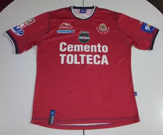 Camiseta Chivas Guadalajara Marca Atlética Roja, Talle L