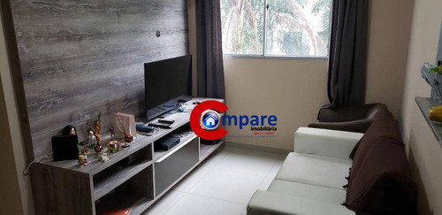 Apartamento Com 2 Dormitórios À Venda, 45 M² Por R$ 245.000,00 - Vila Rio De Janeiro - Guarulhos/sp - Ap8678