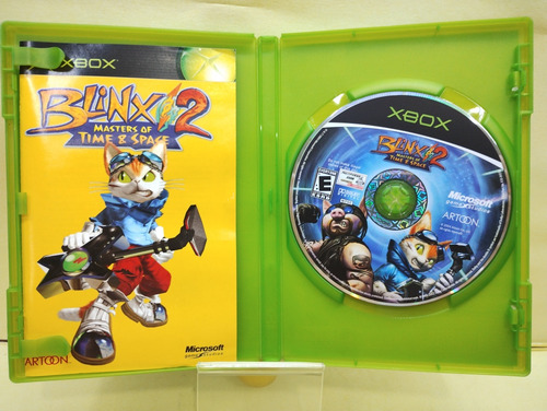 Blinx 2: Masters Of Time And Space Xbox Clásico Físico Usado (Usado)