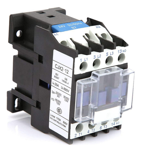 Contactor Electrico Alta Calidad Sensibilidad Cjx2-1210 Ac