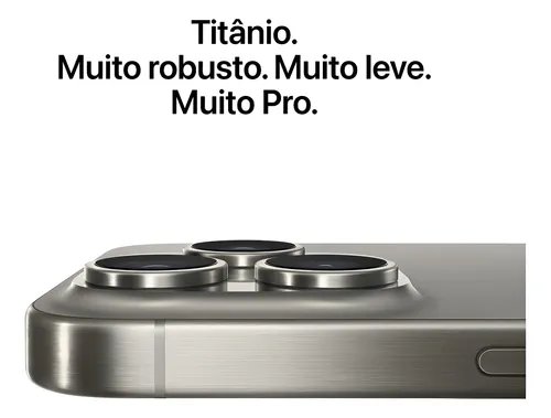 Apple iPhone 15 Pro (512 GB) Titânio Azul 8 RAM | MercadoLivre