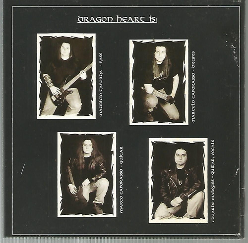 Cd - Dragonheart - Underdark - 2000 - Megahard Records (Usado)