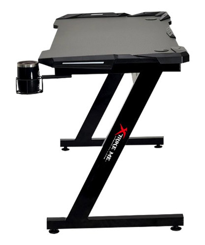 Imagen 5 de 7 de Escritorio Gaming Xtrike-me Dk-02bk Metalica Tablero Pb 15mm Color Negro