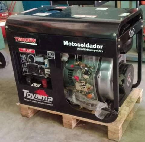 Motosoldador 160amp Diésel Toyama Nuevo 