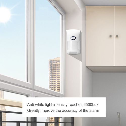 Detector De Movimiento Wifi Pir Sensor De Alarma Infrarrojo