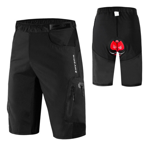 Pantalones Cortos De Ciclismo 2 En 1 For Hombre Transpirabl