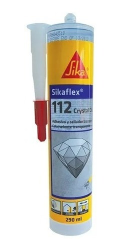 Sikaflex 112 Crystal Clear Adhesivo Y Sellante Transparente