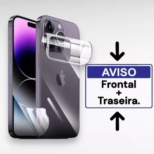 Película iPhone 15 Pro Max Kingshield Nano Vidro - Fosca