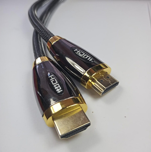 Cable Hdmi 4k 2.0v - Enmallado 1.5 Metros