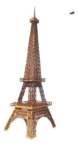 Torre Eiffel De 1 Metro Modelo Original, Mdf 3 Mm