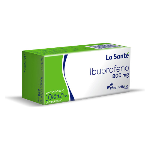 Ibuprofeno 800 Mg Elter Tabletas X 10