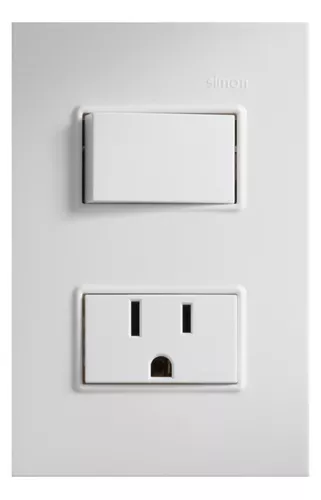 enchufe-interruptor de pared marca simon ref. 1 - Compra venta en