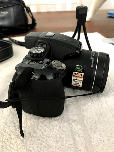 Câmera Nikon - Coolpix P 600 - Na Caixa E Com Acessórios