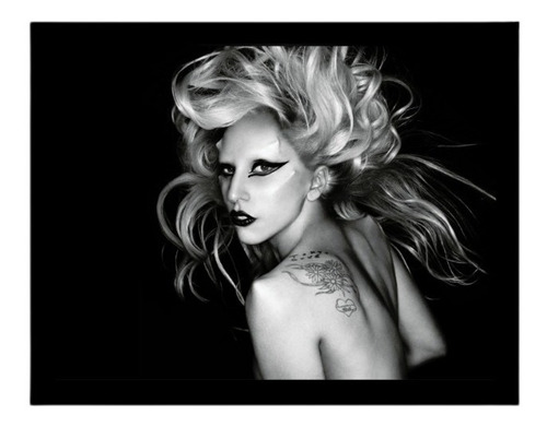 Quadro Decorativo Lady Gaga Born This Way Rainha Pop