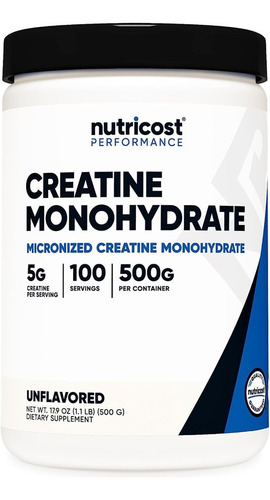 Nutricost Creatina 500 Gramos  