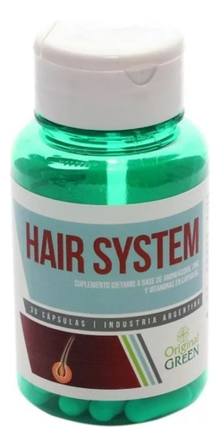 Hair System-vitaminas Anti Caída Cabello Pelo - Biotina X30