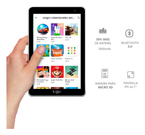 Tablet De 7 Pulgadas 4gb Con Teclado Inalambrico Bluetooth