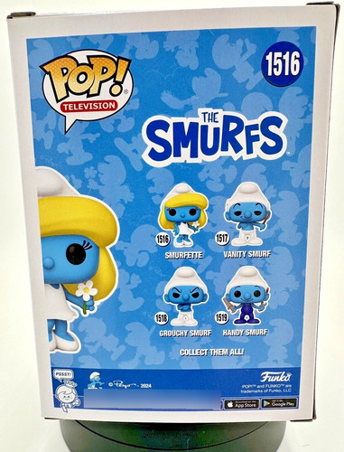 Funko Pop! Tv: Los Pitufos - Pitufina #1516 Estandar