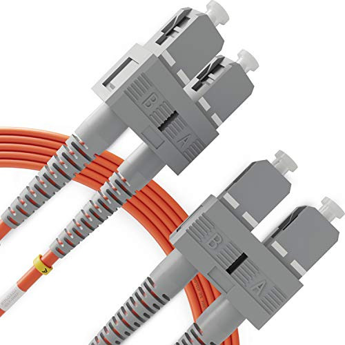Cable De Conexión De Fibra Sc A Sc Multimodo Duplex 20...