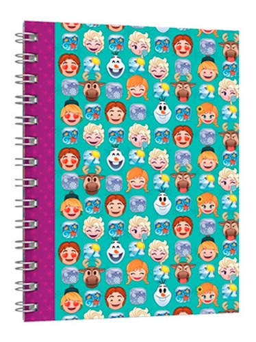 Cuaderno Universitario Tapa Flexible Disney Emoji