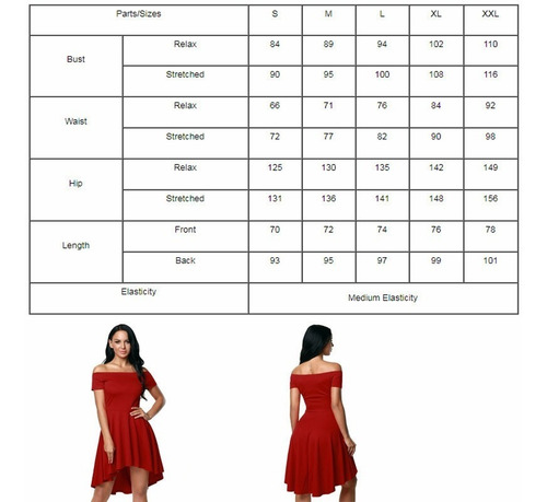 Imagen 3 de 3 de Vestido Asimetrico Color Sólido De Gala Fiesta Graduaciones